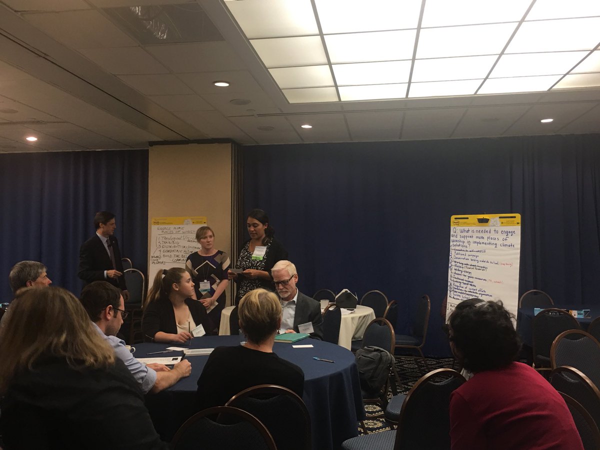 Rev_Melanie's tweet photo. Whatโs needed to engage the faithful around climate solutions? #ACLS17 #JesusMovement https://t.co/Yiu71qzBuE