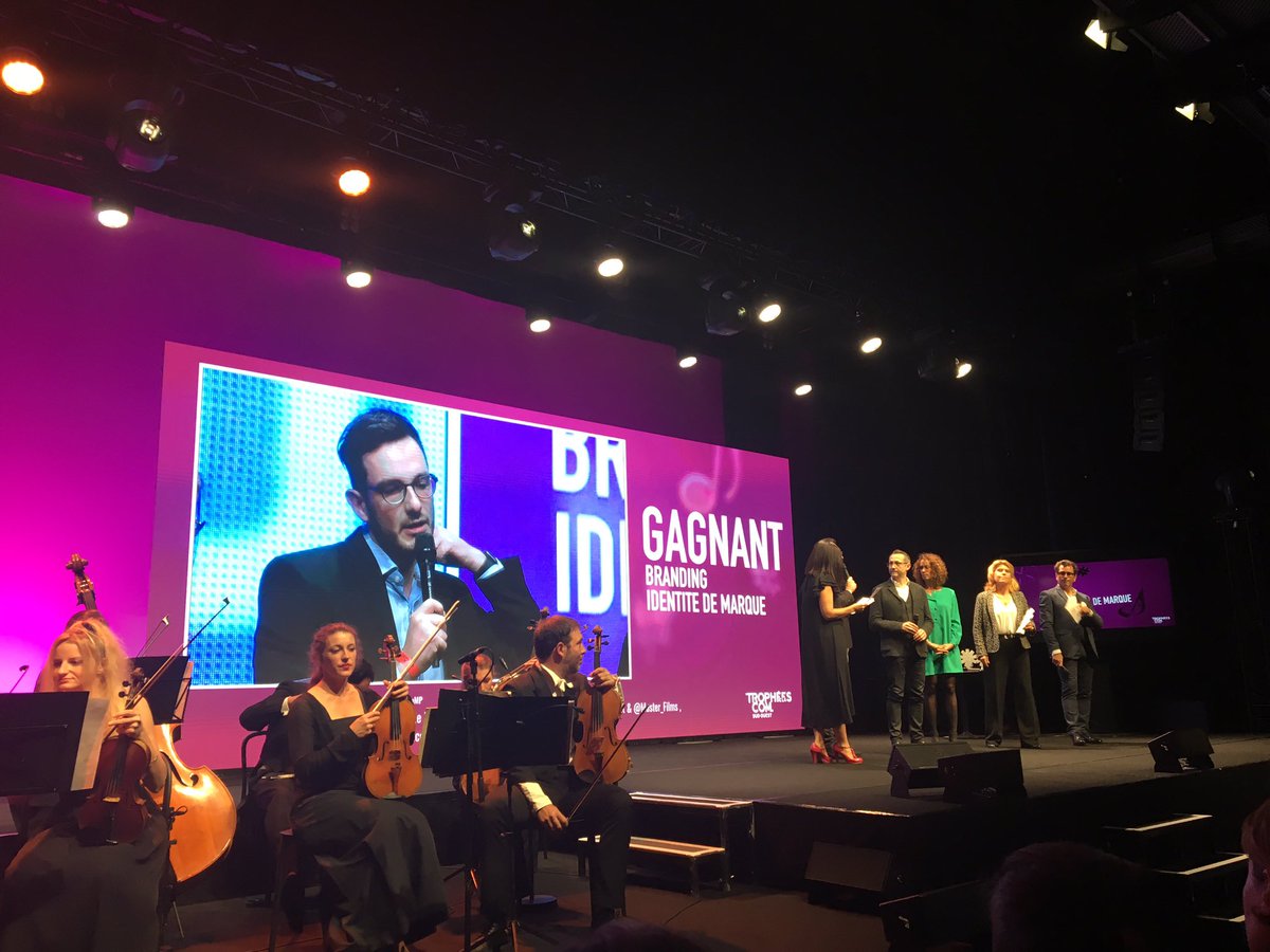 izahardy's tweet photo. Félicitations à @EQueritet et l'agence Happy 👏👏 lauréate du trophée Branding identité de marque ! #TropheeCom #toulouse https://t.co/CG1RGi67ec