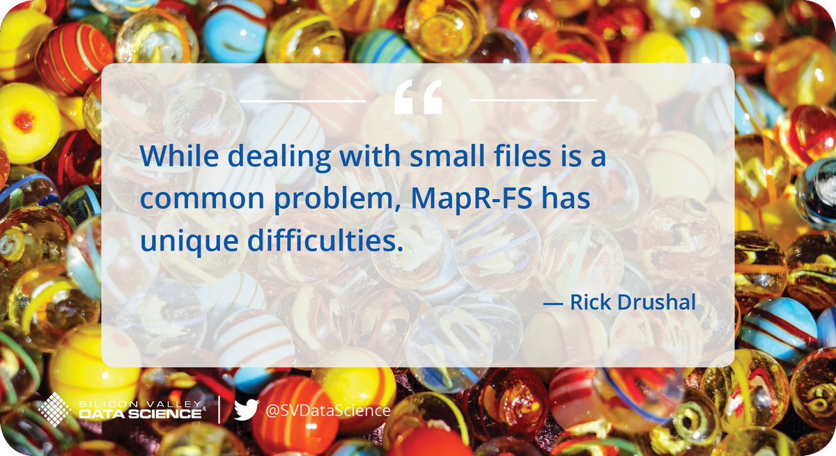 Check out our newest post: Handling Small Files in MapR-FS bit.ly/2gLZnwz