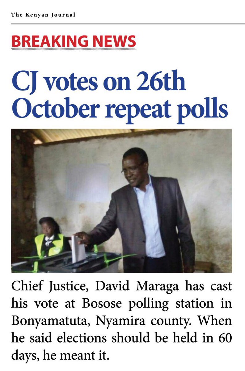 KenyaJournal's tweet photo. BREAKING NEWS @ProseocutaDenis @kenyaisbetter #panafric #Murkomen #ElectionBoycottKE #KCcoconut #ElectionsKE2017 https://t.co/pMtoNTC7o9