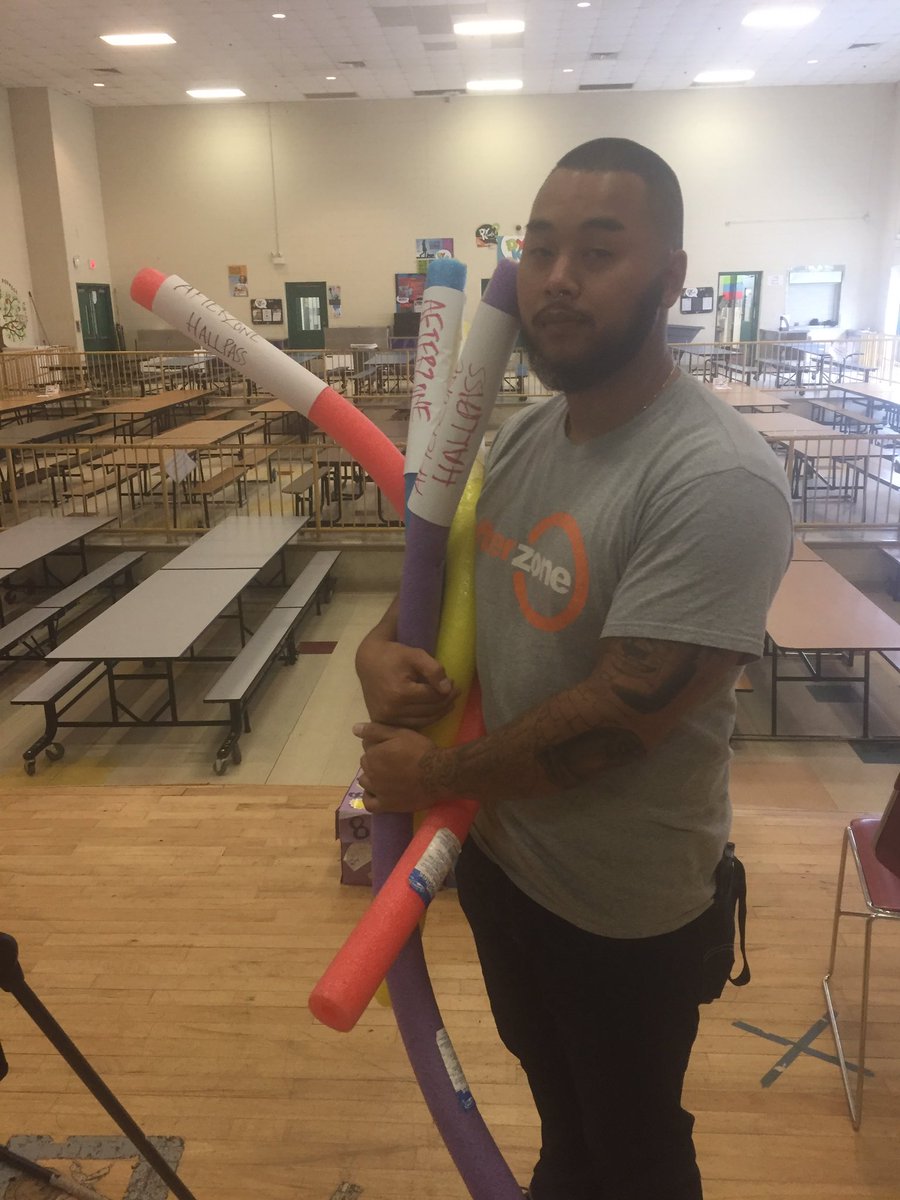 ejmotycka's tweet photo. We had a problem with missing Hall Passes so now they're #noodles

No Games in Here 
@MyPASA @DelSestoMiddle https://t.co/S9uUHXUZoO