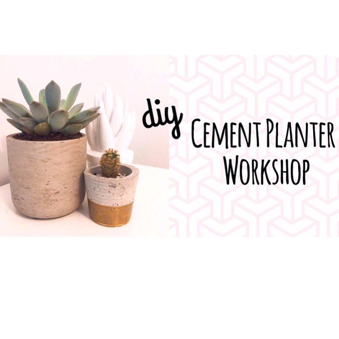TOs1stPO's tweet image. New #diy workshop... make and paint your own cement planter, and set it up with a wee succulent! 🌱 November 30 cementplanters.eventbrite.ca
