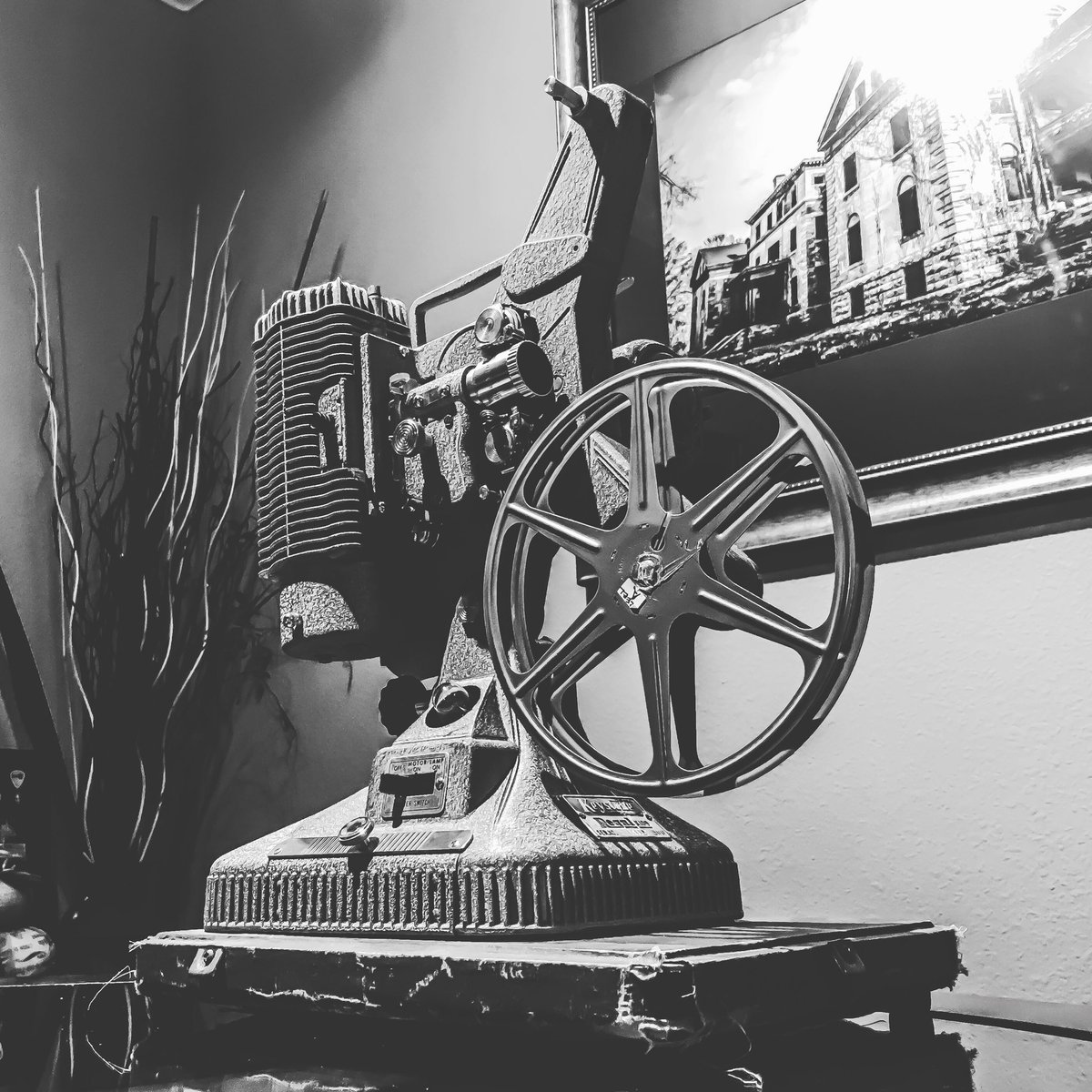 SMIPhotog's tweet photo. Picked up a Keystone Regal K109 8mm projector After a Little TLC it works great! Ran 6 reels through it that were shot in ‘62. https://t.co/6JNGCLI2L9