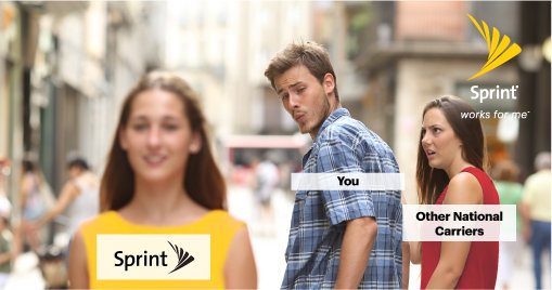 UwSprintBula's tweet photo. The choice is clear. Come in to our store and see for yourself. #WorksForMe https://t.co/XPk1NXZ55A
