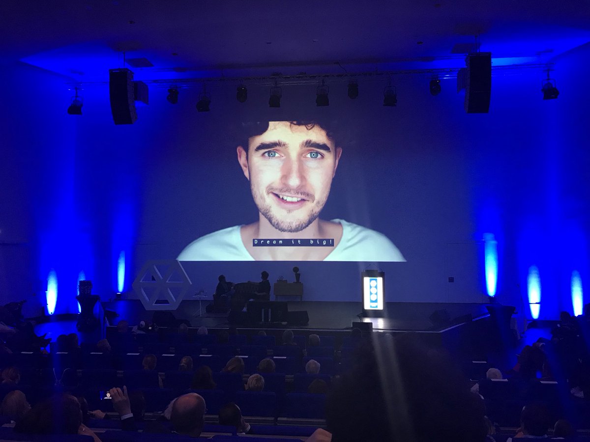 JeanneKinderman's tweet photo. If you have a dream, DREAM IT BIG! @TimBengel #NightOfCreativity https://t.co/dAGVOhg08t