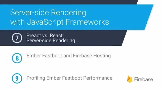 Maria weg ondernemer Firebase on Twitter: "Comparing #Preact and #React Server-side rendering  performance 🔍 📈 Watch @_davideast show us how 👉 https://t.co/mu60YDEMH1  https://t.co/oRHZzD2ONh" / Twitter