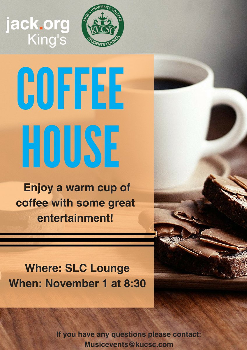 JackorgKings's tweet photo. @KUCSC and @JackorgKings are hosting November's coffee house! Come hang out with a warm cup of coffee!! #Jackorg #JackorgKings #coffeehouse https://t.co/jptvc5pt56