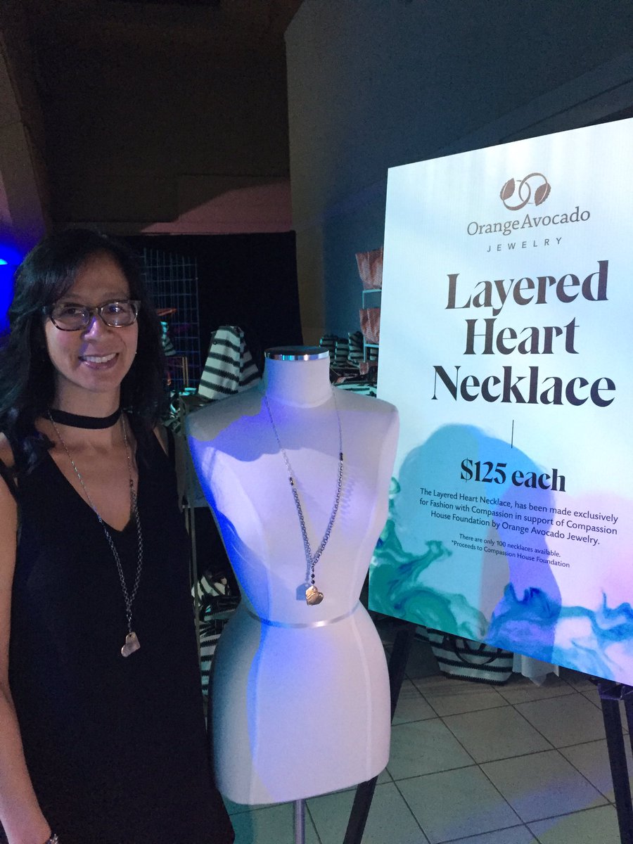 Thank you <a href="/YegFWC/">FashionWCompassion</a> @yegsch honoured to be here. #supportastay #yegFWC