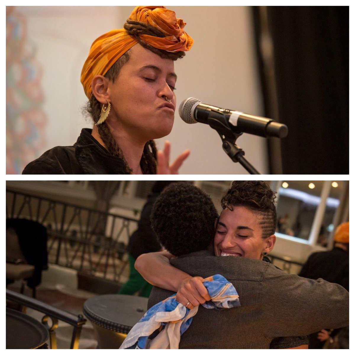 SBarbas's tweet photo. Awesome performance by @ClimbingPoeTree at our #freshlo convening! Thanks for sharing your gifts and encouraging our partners! https://t.co/8lB7nMfpea