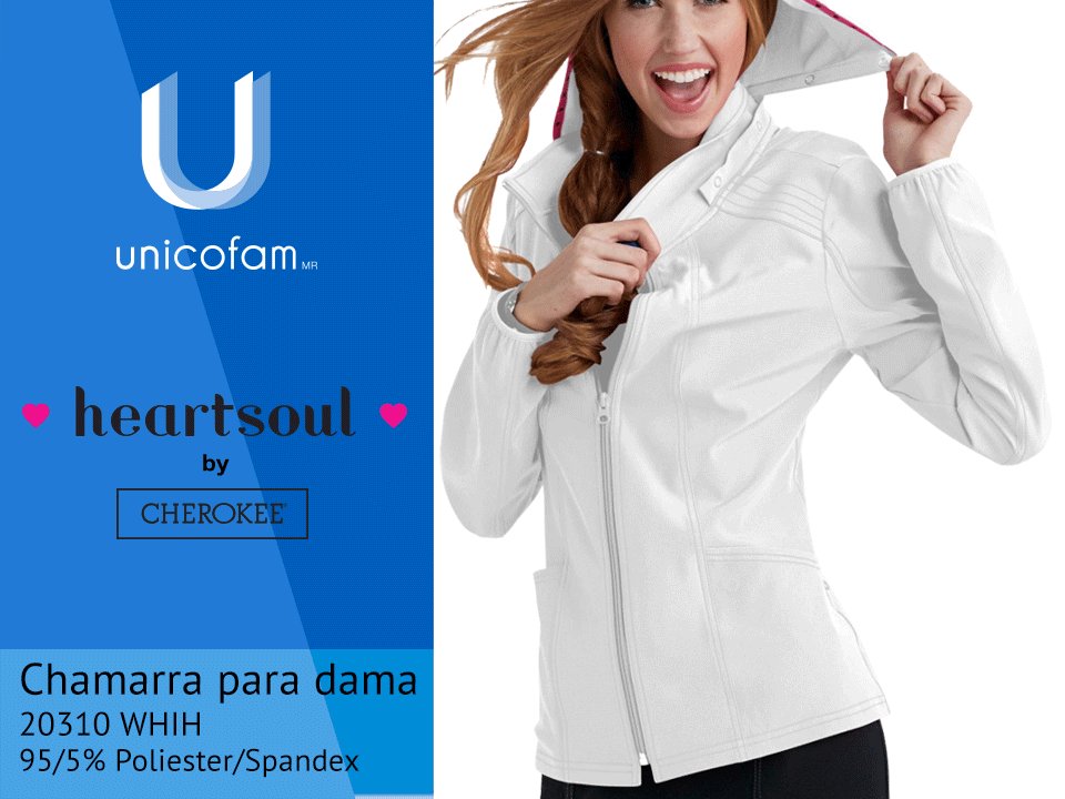 UNICOFAMOFICIAL's tweet photo. #unicofam #CherokeeUniformsMexico #CherokeeMexico
Chamarra dama Hearsoul by Cherokee 20310 NAYH Precio: $900 Pesos MX
tallas S - XL https://t.co/SxHy7eu7Zk