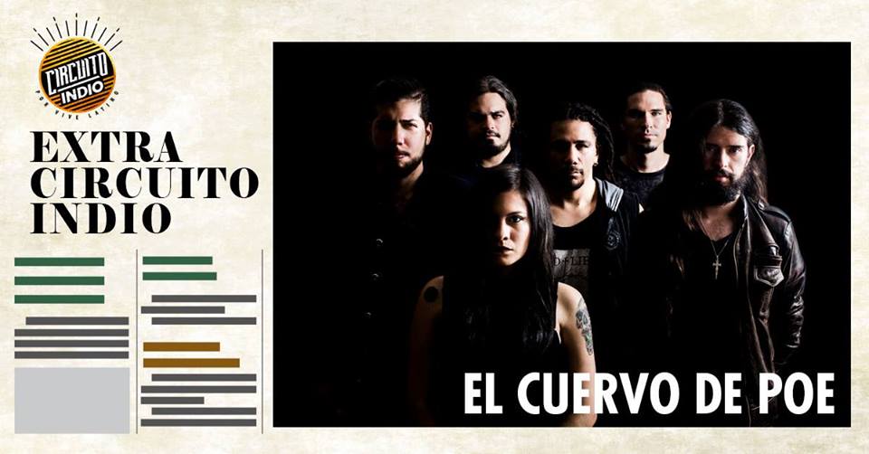 Hoy arranca <a href="/elcuervodepoe/">El Cuervo de Poe</a> sus fechas de #ExtraCircuito. La primera cita es en The Pit, Cuernavaca... ¡boletos en taquilla! #SeguimosGirando