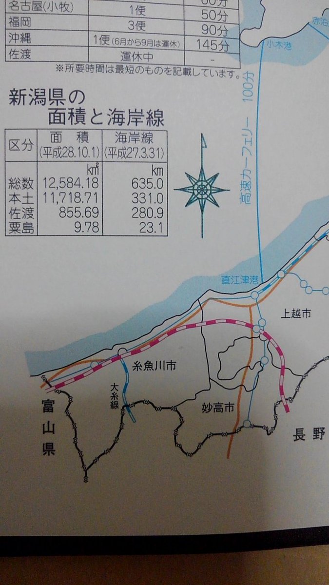 地図で比べると改めて分かる 新潟県長すぎ問題 Togetter