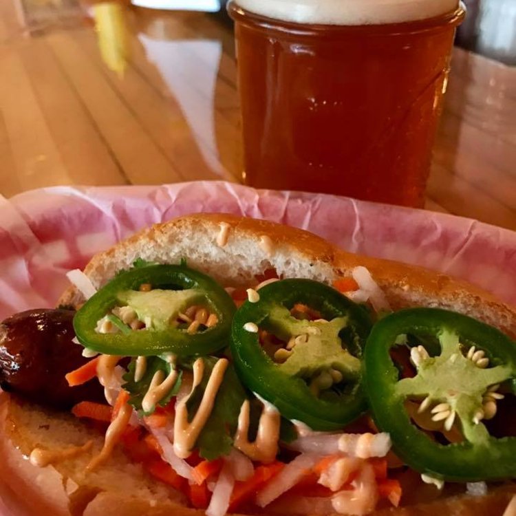 OSSMadison's tweet photo. Cold brews and local brats. What else could you want? https://t.co/0GJZHehD1i