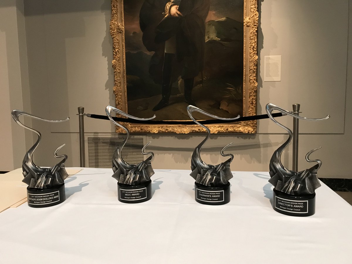 Another great event in the books! Congrats to all our finalists and winners!  On to the 2018 Design Prize Challenge!! #michigandesignprize