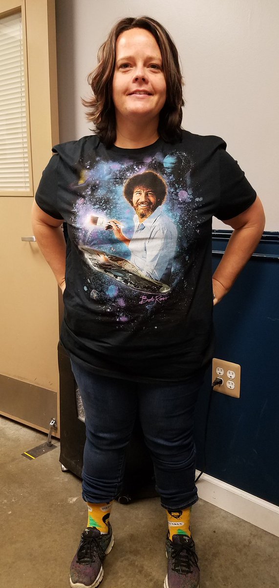 THDFortGratiotM's tweet photo. And Bob Ross makes an appearance!! #MWOCT2017 @BruceSimon60 @stacyp3006 https://t.co/Vt6DTOGpoU