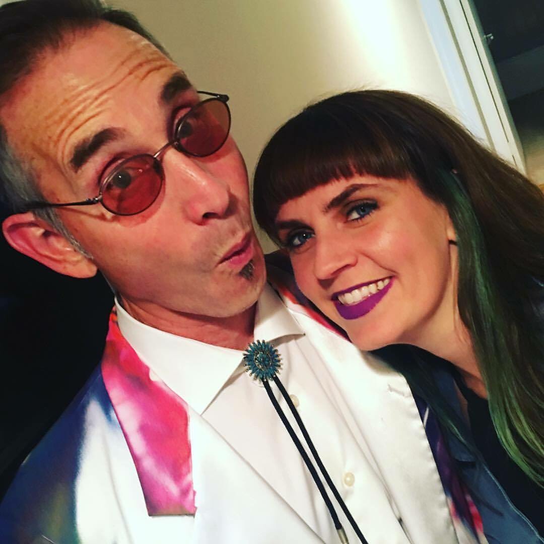 Last night’s <a href="/mugbrushsession/">Mug & Brush Sessions</a> video shoot was in Technicolor!