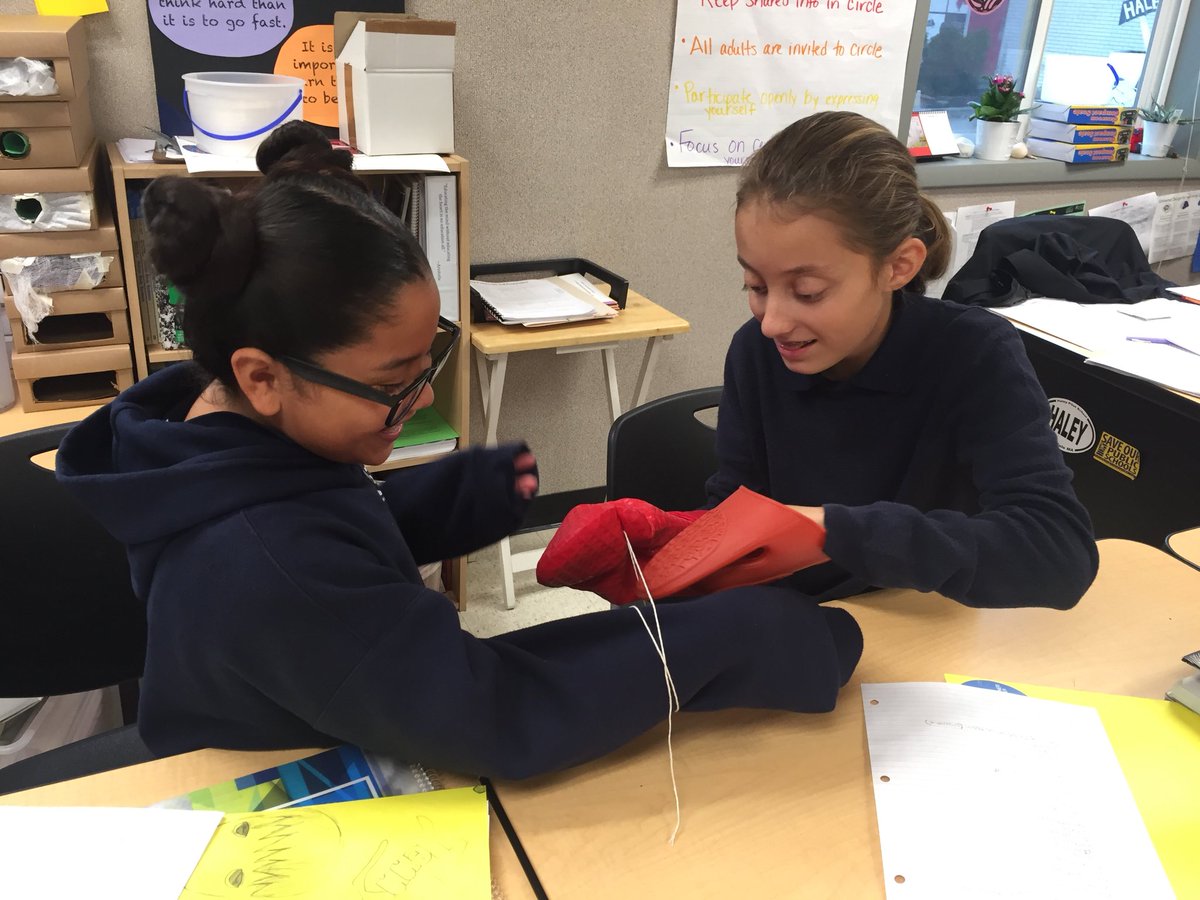 Haley 6th Graders tweet media