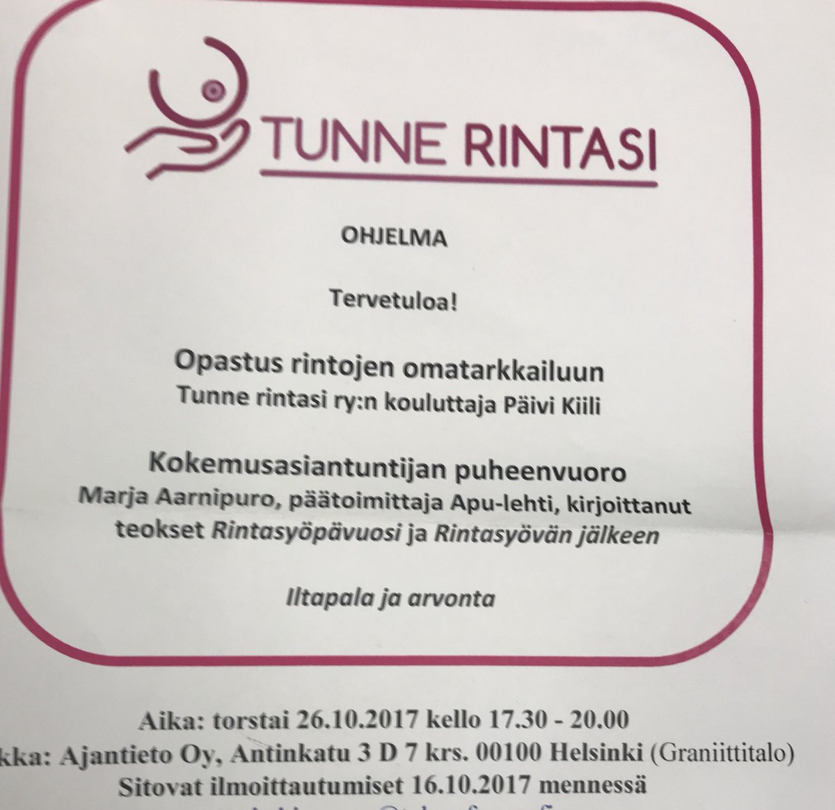 SariEkstrom's tweet photo. Mukana tärkeässä asiassa #NooaSp #Erottaja #smoothie #syöpä https://t.co/y3pdwiUqXf