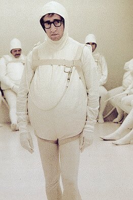 Woody Allen en spermatozoïde.