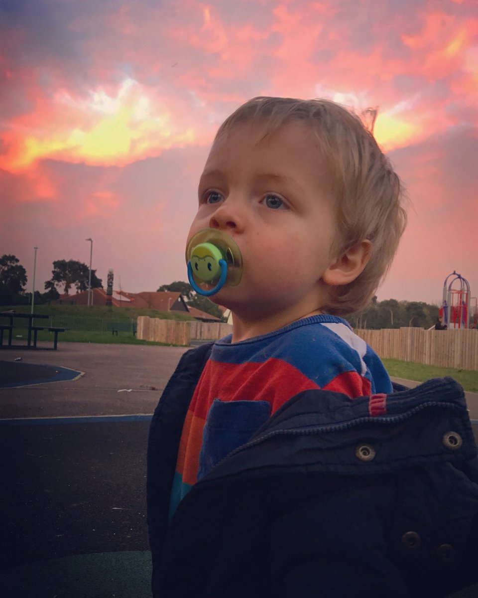 A walk in the sunset 🌅