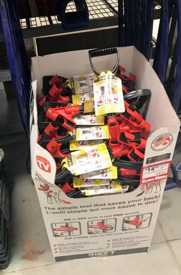 TheHeft's tweet photo. Well Hello @Lowes_Canada! So nice to see the HEFT in some of your stores  now - like this one in #Belleville, Ont. #HappyHEFTING! https://t.co/Ggdwq02tTI