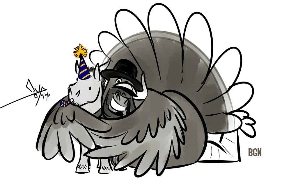 And Whoa Nelly! Happy Birthday to :D Hope you have a great (possibly gravy covered) day!   