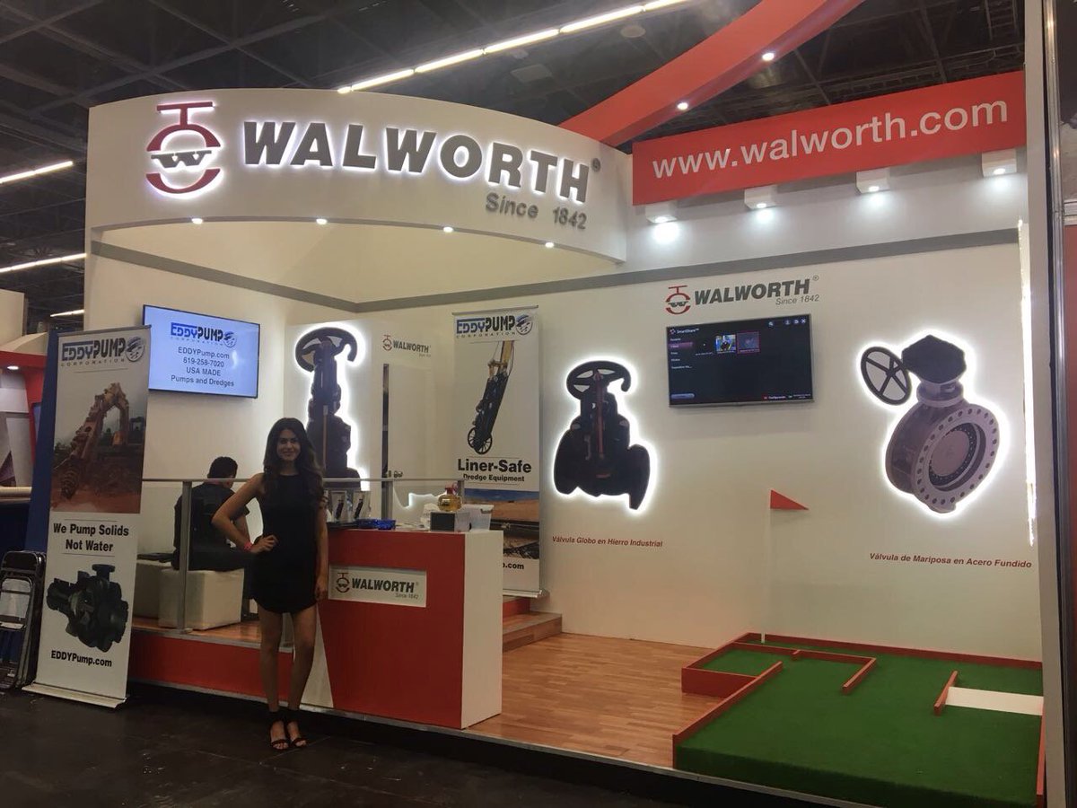 Walworth_Valves's tweet photo. Nos vemos en el stand 1111, pasillo 25 junto con Eddy Pump dentro de la XXXII Convención de Minería en la Cd de #Guadalajara 😀 https://t.co/MPoHKunRsa
