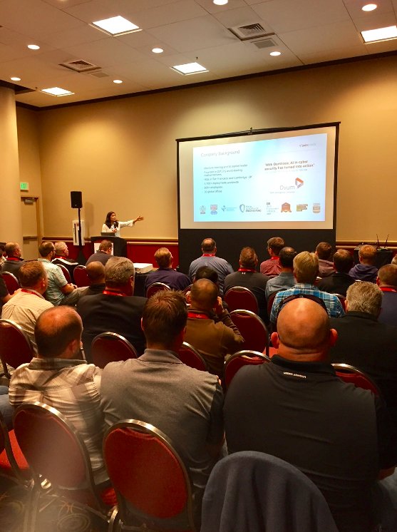 Darktrace's tweet image. Don&apos;t miss our presentation at #InterfaceSLC on how AI technology can uniquely detect subtle, silent threats! #EnterpriseImmuneSystem