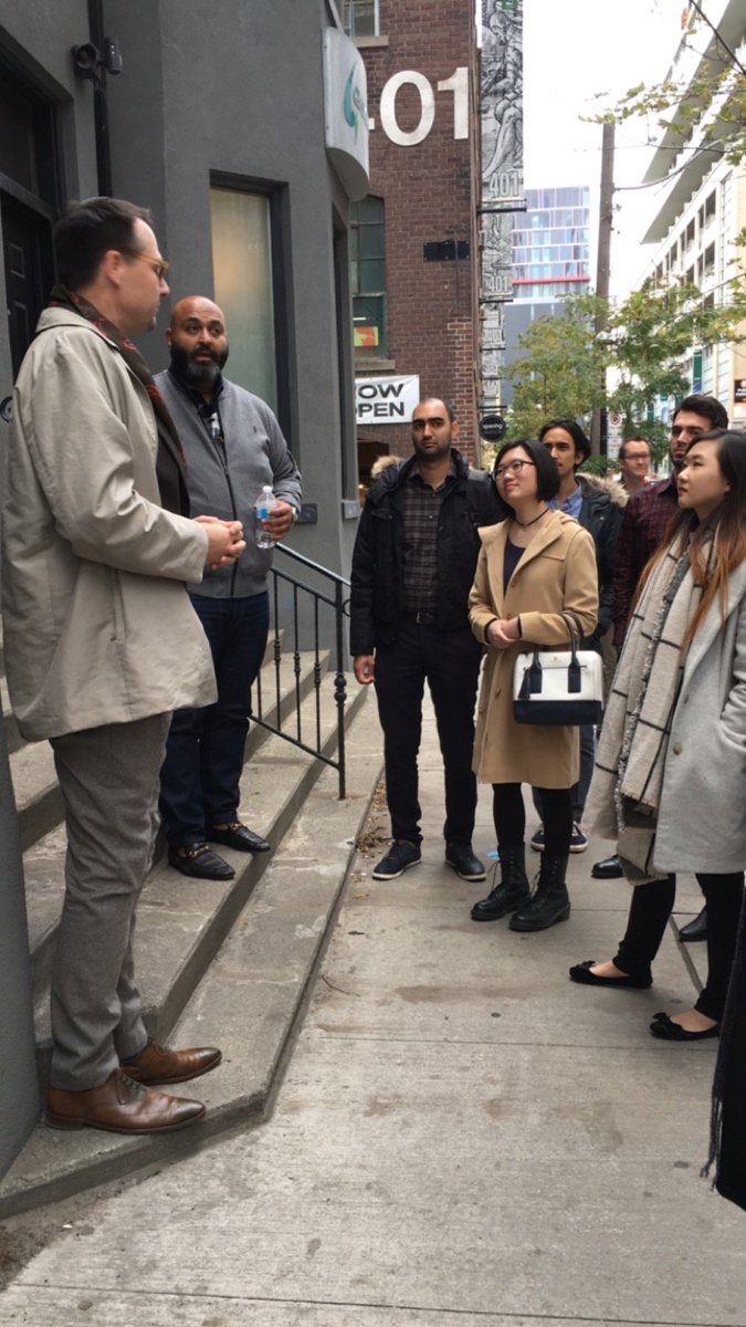 FortressRDI's tweet photo. Great walking tour of #FortressProjects in downtown Toronto w/ @reronline showcasing projects in development, under construction &amp; completed https://t.co/yCBjyTl63b