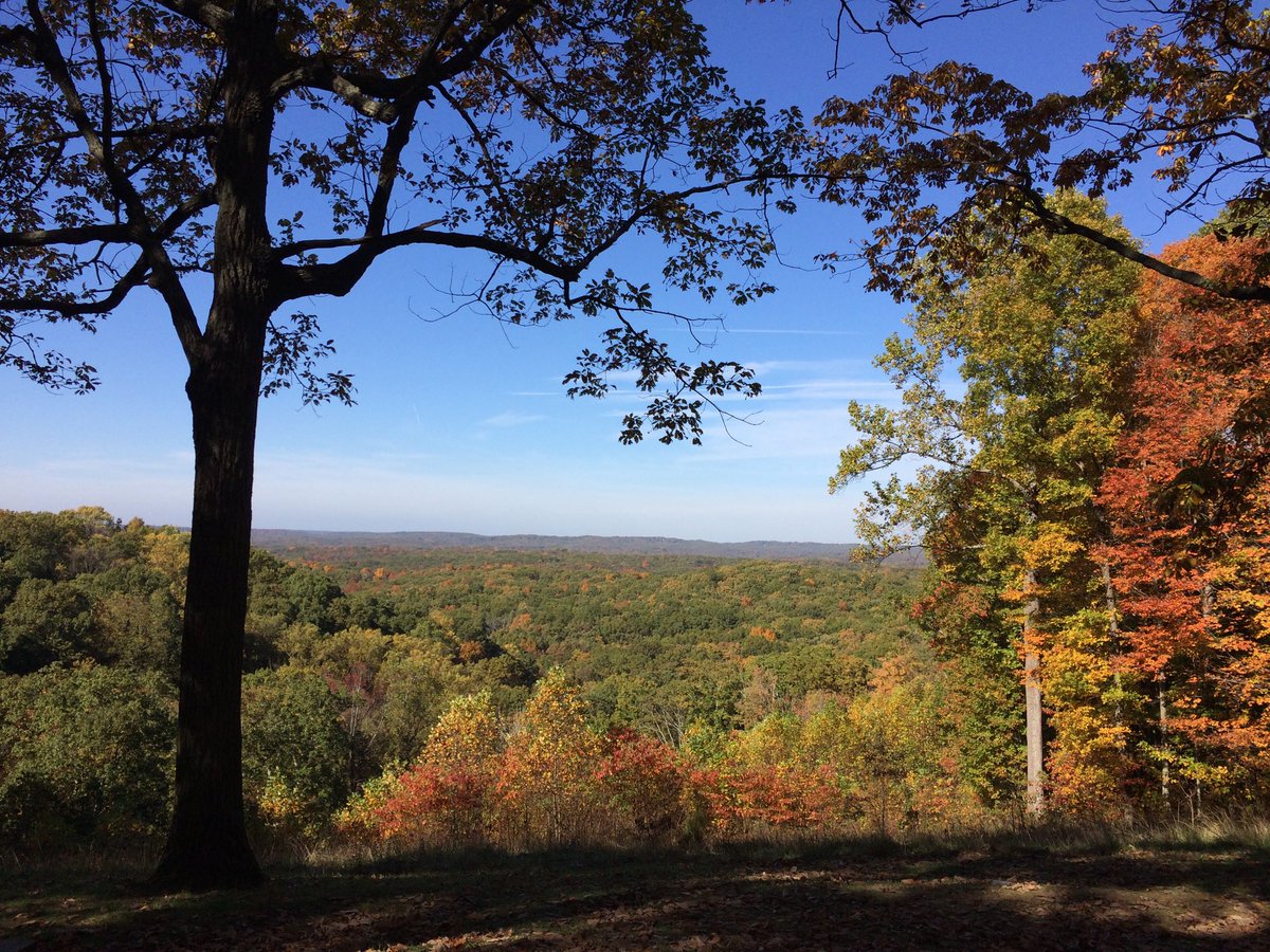 DanBortner's tweet photo. Brown County State Park.   Never get tired of the view! https://t.co/BOV9tc3j4L