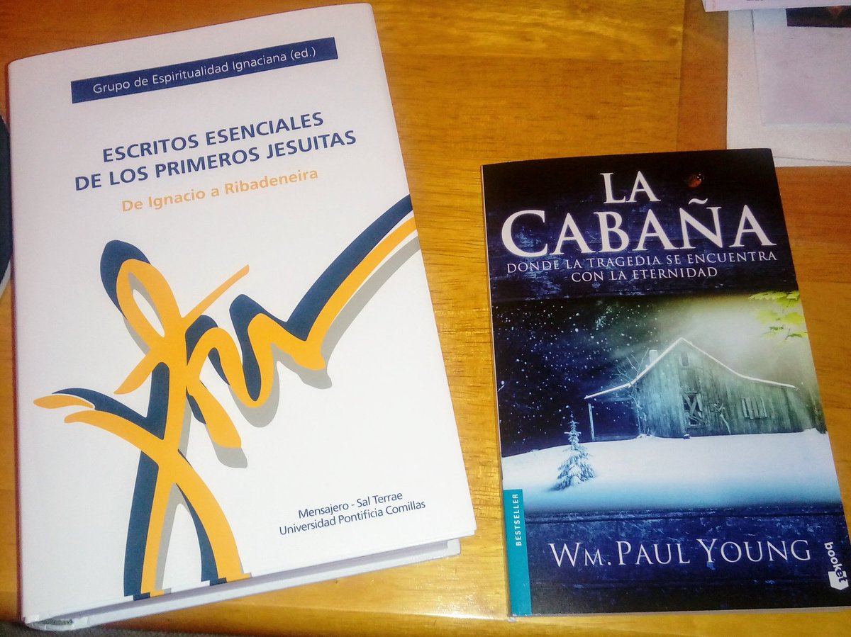 ajesmd's tweet photo. Mis #RegalosDeCumpleaños📦: "Escritos esenciales de los primeros jesuitas" editado por @LoyolaGC y #LaCabaña de @wmpaulyoung
#RegalaUnLibro📚 https://t.co/b1Vs0QlFon