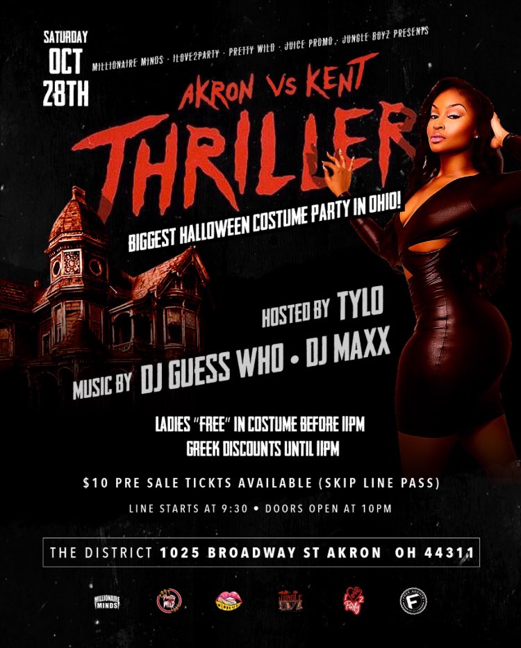 JungleMafia_'s tweet photo. RT🎃: TIME✌🏾GET SPOOKY😈😋🔪|THE BIGGEST HALLOWEEN PARTY IN OHIO‼️. @ THE DISTRICT 👀🤡 (WAREHOUSE🎪🏰) 1000+ EXPECTED 🕸🦇. FEMALES FREE IN COSTUME👀 https://t.co/ssoQSjW06o