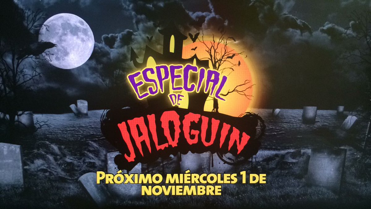 multimediostv's tweet photo. ¡No te pierdas el próximo miércoles el especial de #Jaloguin a las 9.30 pm!

Sigue la programación del canal aquí ▶️ https://t.co/yivtzMAYnn https://t.co/L5DlIcSctq