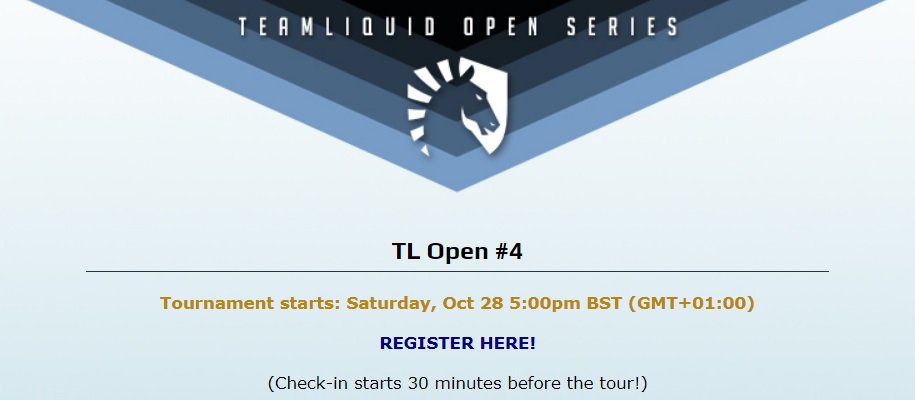 TLnet's tweet photo. It is getting closer to the weekend. How about another #TLOPEN then! $200 up for grabs on October 28th!
https://t.co/oxZnDgaFyZ https://t.co/HuXup0weDj
