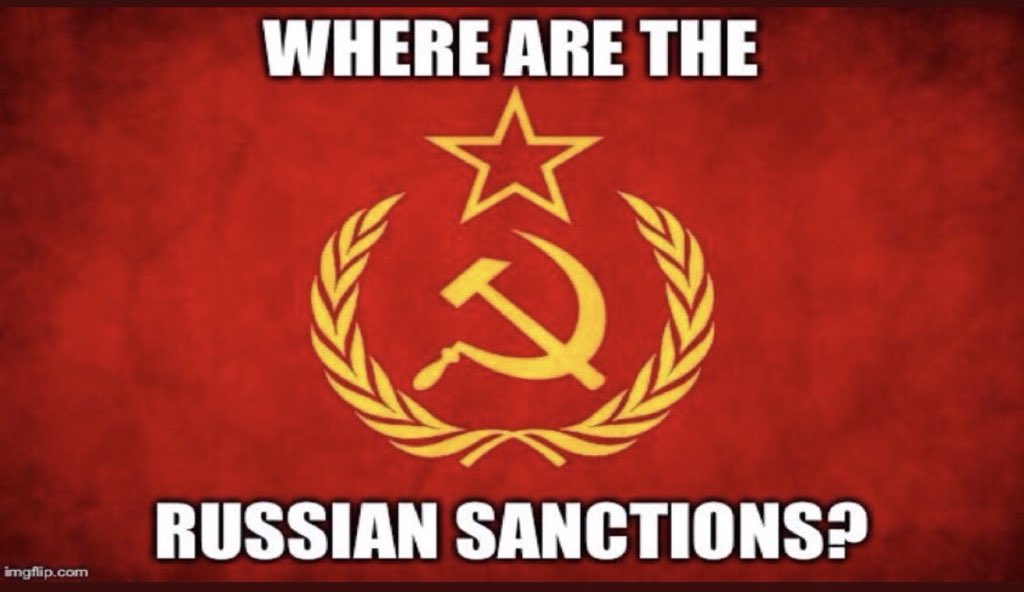 Waxxingpoetic's tweet photo. @realDonaldTrump Big news! #RussianSanction #AllTheWoRds #ClearAndPresentAnger https://t.co/8FyZ68JKyr
