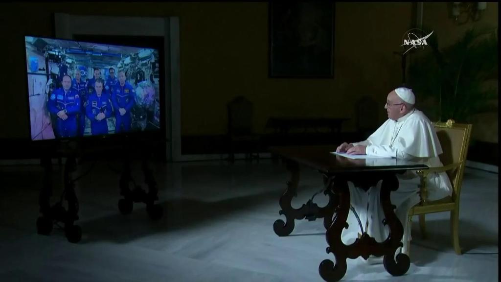 #ICYMI: This morning, <a href="/Pontifex/">Pope Leo XIV</a> spoke with the <a href="/Space_Station/">International Space Station</a> crew from the Vatican. Watch the event: youtu.be/2fa6JSWVDxk