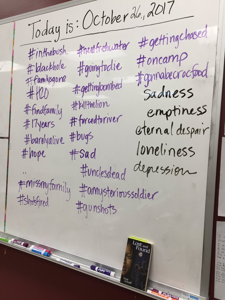 robinksimmons's tweet image. We created hashtags to summarize the main ideas for #grawater #gra17 #milbankschools @LindaSuePark @pernilleripp