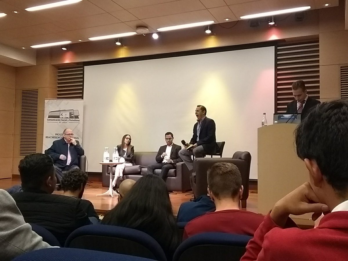 EnDirectoSabana's tweet photo. En instantes comenzará el evento "El pulso de la TV" con los invitados Jota Mario Valencia e Ignacio Gómez. #SemanaComSabana https://t.co/OTVhOVN4Yu