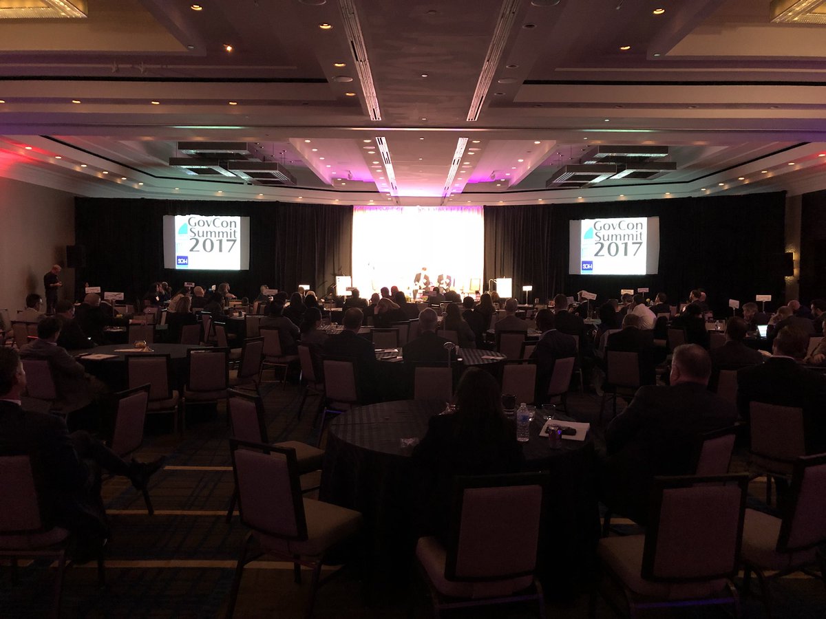 EricCrusius's tweet photo. I’ll be going on stage soon to talk #cybersecurity at the #govconsummit. Earlier I spoke with @Holland_Knight partner David Black re NDAA. https://t.co/X4E4BKXQeU