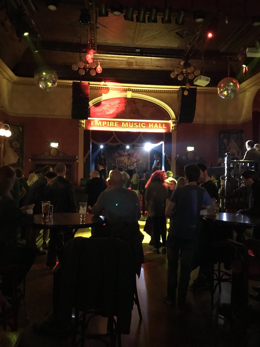Filling up at the <a href="/belfastEmpire/">Belfast Empire</a> #Belfasthour