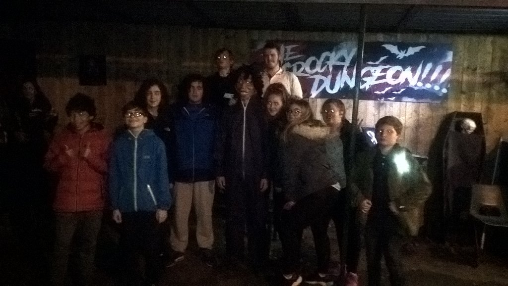 jennelsonKYM's tweet photo. Senior #MeTime #youngcarers enjoying respite @CrockyT for #thecrockyhorrorshow https://t.co/MuLAlrUQ9i