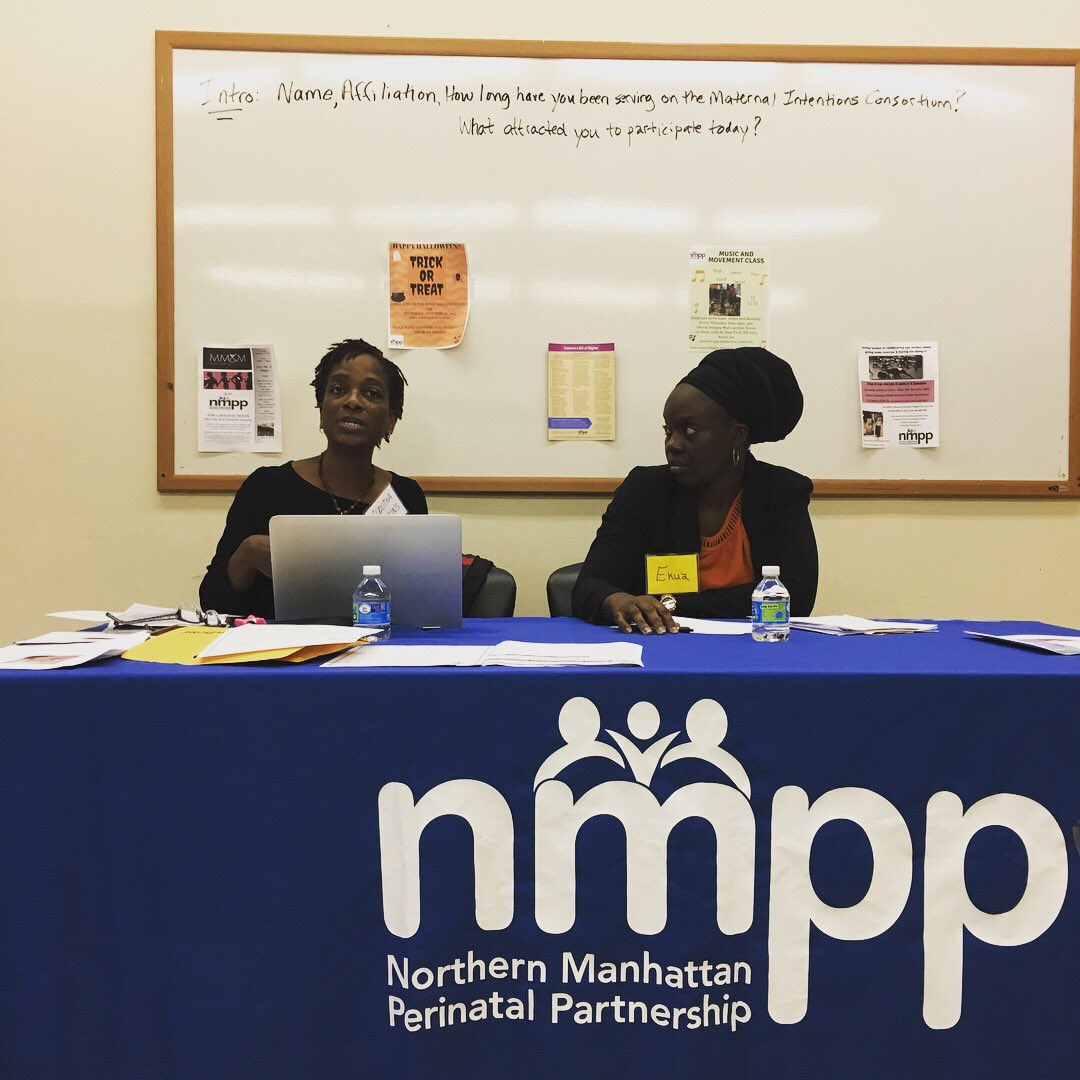 MaternalIntent1's tweet photo. Our quarterly consortium meeting last night was a success! Thank to everyone who attended. #meeting #community #newyorkcity #maternalhealth https://t.co/LdOhYh1eTd