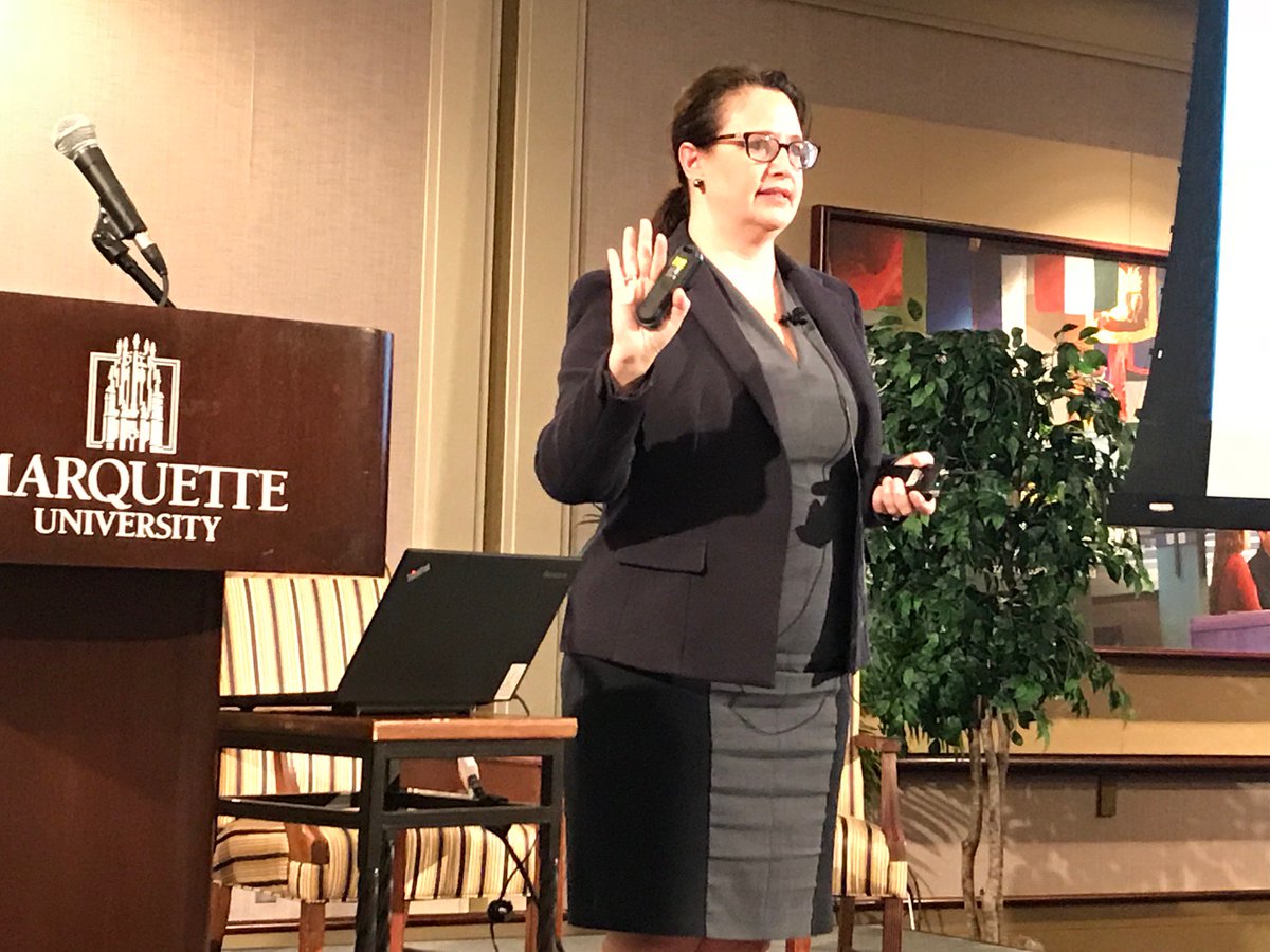 PRSAWis's tweet photo. Global Chief Communications Officer & VP of General Mills gave the opening presentation today at MU's Corporate Comm. @Insight_Series #MUCCS https://t.co/5J4GJ4WJV2