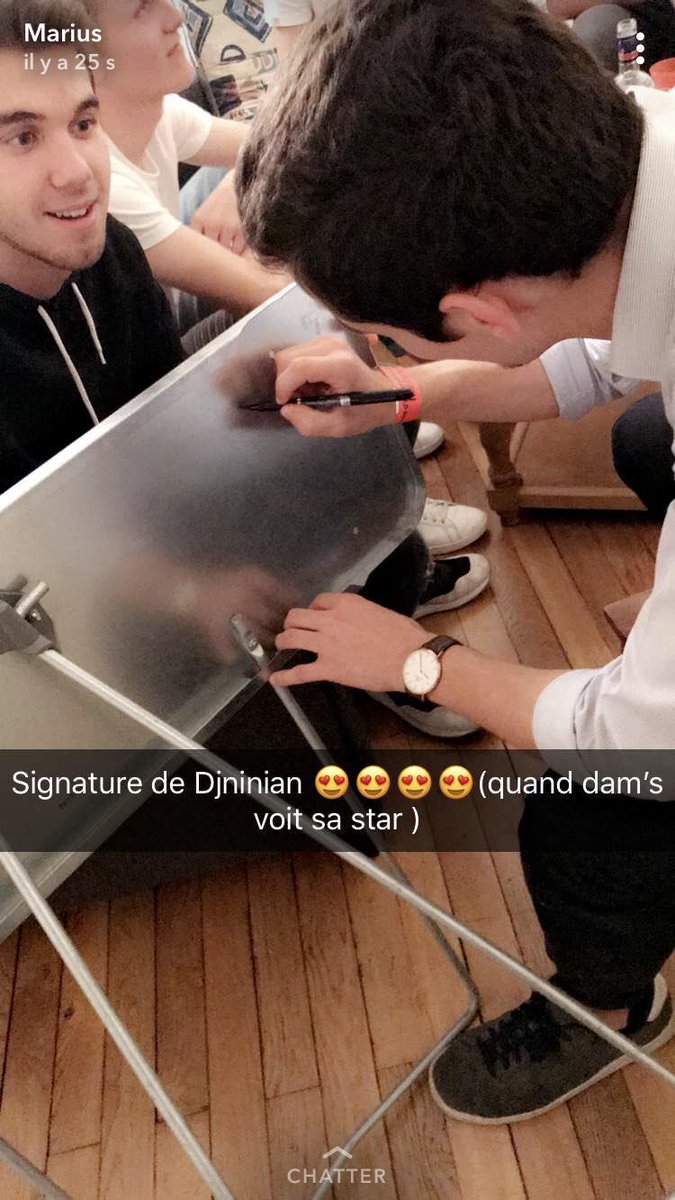 Dams25lc's tweet photo. J’ai enfin rencontré mon idole @NinianDJ https://t.co/Wd4tKJb2hm