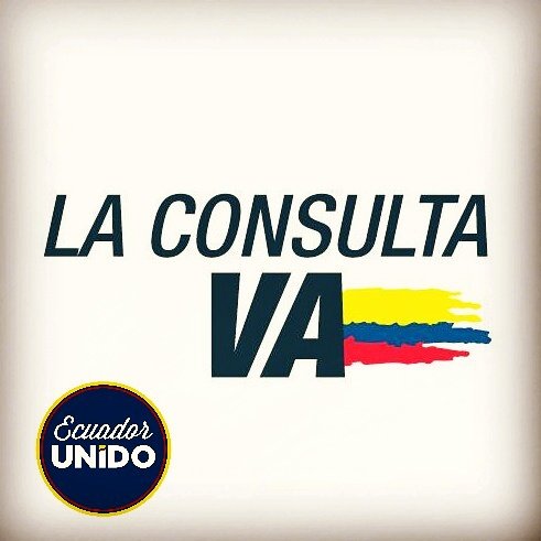 EUPLChimborazo's tweet photo. #TodosConLaConsulta
#TodosConLenin 
@Lenin 
@EcuadorPorLenin https://t.co/pFCyCj5H9p