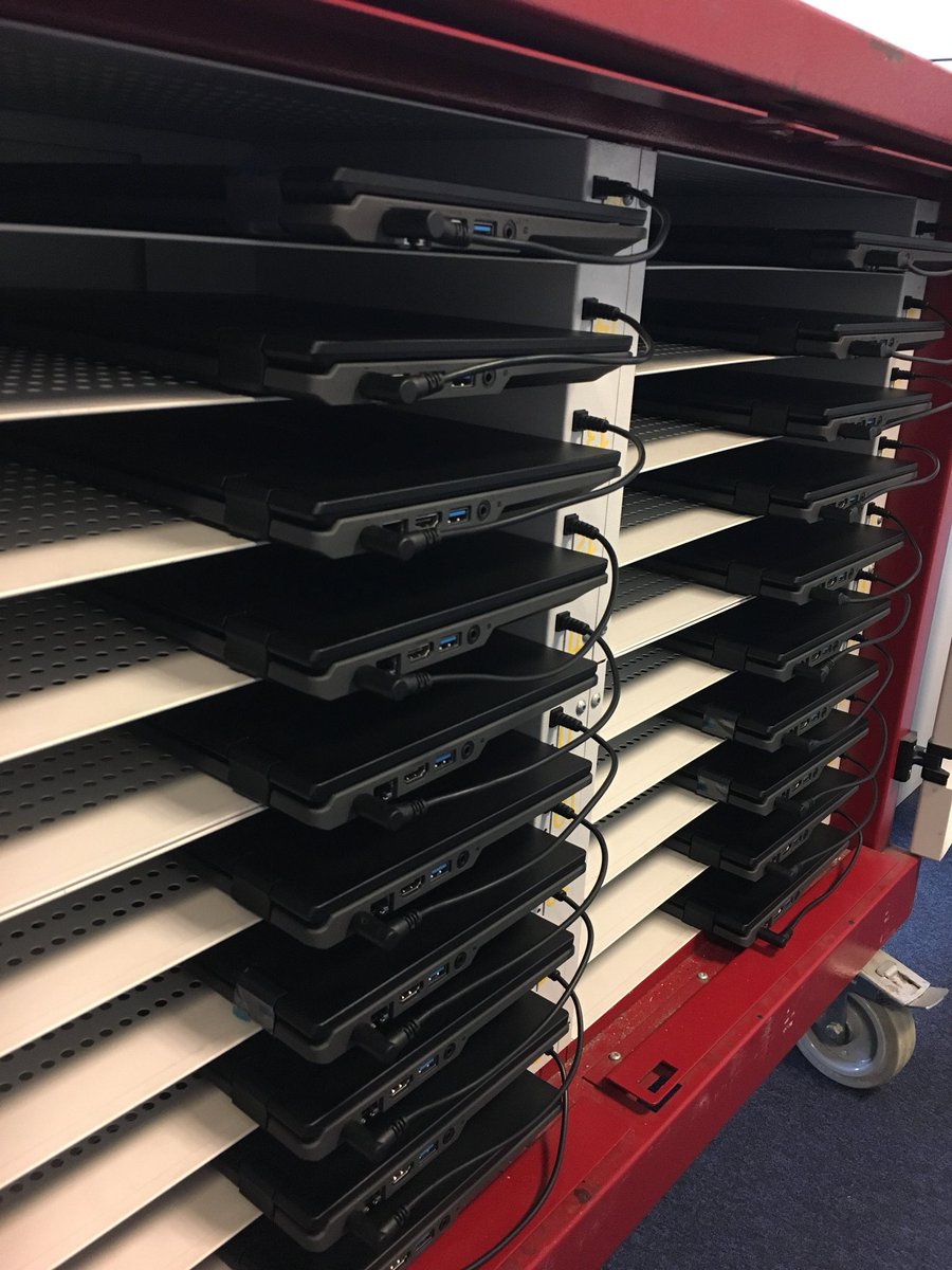 apexns's tweet photo. Re-configuration of existing @lapsafe trolleys to accommodate new @acer laptops for the start of the new term #backtoschool https://t.co/pxs4QS7lvb