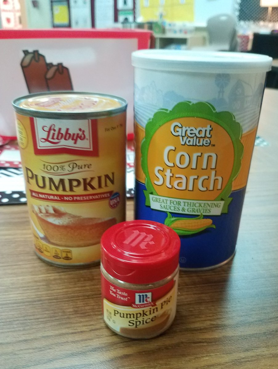 ShaughnessyECSE's tweet photo. We had so much fun making our 3 ingredient pumpkin pie play dough today! I wish I could tweet a smell. #DWEeagles https://t.co/asHpI9GpRE