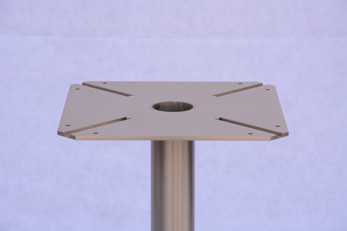 fcmetals's tweet photo. Have you see our FCM-1600 Style base?  With or without cord grooves at top and access at bottom.  Shown in Satin Nickel.  Call for quote! https://t.co/zSYTnllnwh