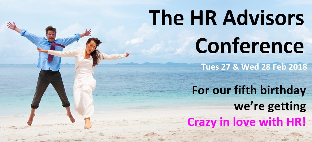 As a follow up to my rant against going to boring HR conferences, here's what you can come to instead! #hraconf17 elephanttraining.co.nz/HRAdvisorsConf…