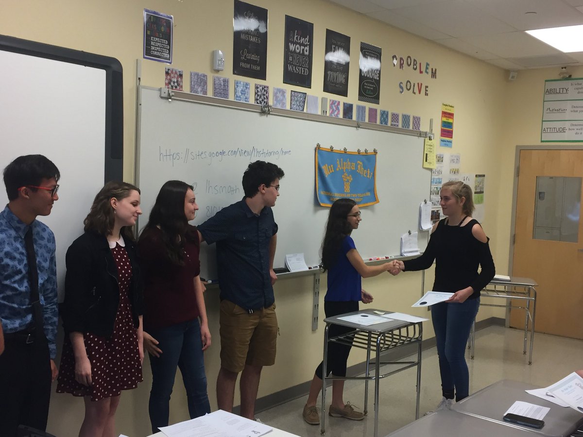 MrsLeslieByrd's tweet image. Congrats to our 23 new Mu Alpha Theta members. A big thank you to Mrs Purgason and Mrs Weiss for their leadership. @LinganoreMath